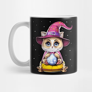 Cat Fortune Teller Mug